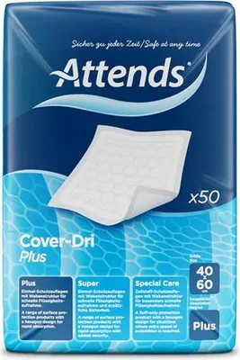 Image de Attends Cover-Dri Plus 40 x 60 cm - 1 paquet de 50 protections