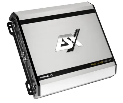Zdjęcie produktu dla ESX HXE110.2, 4.0 kan., 220 W, A/B, 0 - 12 dB, 110 W, 70 W