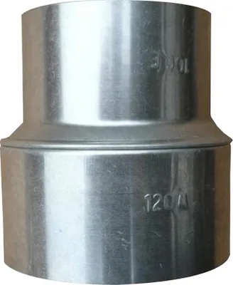 Immagine prodotto di Tubo di scarico per forno, diametro 110-120 mm, FAL, raccordo di allargamento