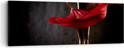 Produktbild von Bild auf Leinwand - Leinwandbild - Schönheit Körper Tänzer Mädchen - 90x30cm - Wand Bild - Wanddeko - Leinwanddruck - Bilder - Kunstdruck - Wanddekoration - Leinwand bilder - Wandkunst - AB90x30-2160