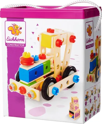 Produktbild von Eichhorn - Constructor Lokomotive, 8 Verschiedene Modelvarianten baubar, Konstru