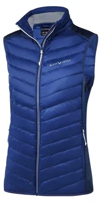 Obrázok produktu pre BLACK CREVICE - Dámska hybridná prešívaná vesta | Farba: modrá | Veľkosť: 36