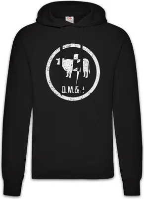 Produktbild von Urban Backwoods Q. M. & P., Herren Hoodie, Farbe: Schwarz, Größe: M