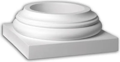Produktbild von Profhome 443101 Vollsäulen Sockel Fassadenstuck Säule Fassadenelement