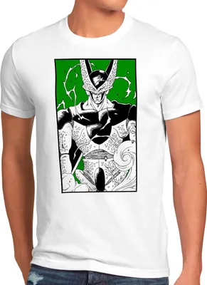 Produktbild von style3 Overwhelming Cell Herren T-Shirt super dragon saiyan z gt