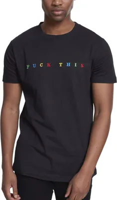 Produktbild von Mister Tee Shirt - F#?K THIS schwarz - 3XL