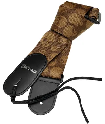 Produktbild von DiMarzio Cordura with Leather Ends Camo Skulls DD3100MGSK