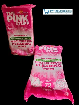 Obrázek produktu pro Čisticí ubrousky Pink Stuff, biologicky odbouratelné