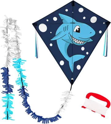 Productafbeelding van Draken, vlieger, blauw, geschikt voor kinderen vanaf 3 jaar