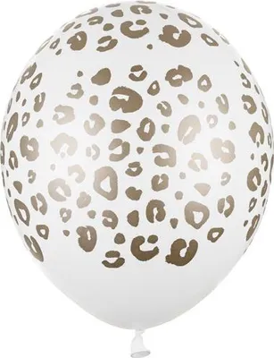Immagine prodotto di Palloncini 30 cm, a pois, bianco pastello (1 confezione / 50 pezzi)