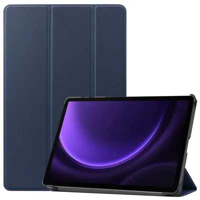 Produktbild von imoshion Trifold Klapphülle Samsung Galaxy Tab S9 11.0 Zoll / Tab S10 FE / S9 FE 10.9 Zoll - Dunkelblau