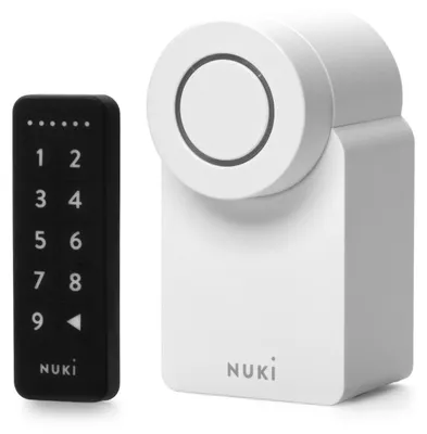 Produktbild von Schlüsselloses Türschloss Smart Lock - Bluetooth und WLAN - Matter-kompatibel - Ohne Zylinderwechsel - Für Smart Home und Apple Home