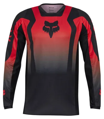 Image de Maillot de motocross FOX 180, couleur rouge/blanc/noir, taille XL