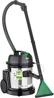 Obrázok produktu pre Fakir Deluxe 9800s, 2200 W, Cylindrový vysávač, Suché a mokré, 22 L, Čierna, Strieborná
