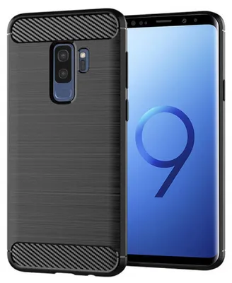 Obrázok produktu pre Techsuit Carbon Silicone kryt na Samsung Galaxy S9 Plus – čierny