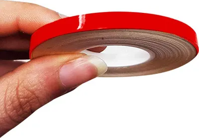 Productafbeelding van Reflecterende striping, plakstrips voor auto's, rood, 5 mm x 10 meter