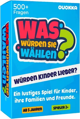 Produktbild von Quokka Kartenspiel für Kinder ab 4 Jahren, über 500 Karten, Lern- und Gesellschaftsspiel für die ganze Familie