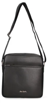 Imagen del producto de Bolso de hombro para mujer Pierre Cardin, de cuero genuino, color , con correa ajustable, dimensiones: 25,5 x 26 cm