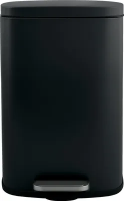 Immagine prodotto di Portarifiuti Spirella 30 litri in acciaio inox con chiusura ammortizzata e contenitore interno "Akira" Portarifiuti da cucina Softclose portarifiuti nero opaco