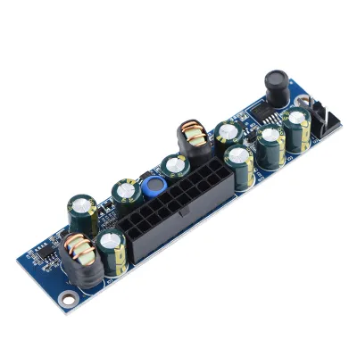 Immagine prodotto di modulo di alimentazione da 12V 120W DC per PC con robusto cavo di ingresso ATX/DC a 24 pin