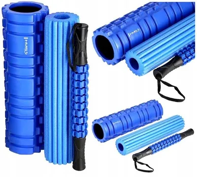 Produktbild von HMS FS1182 3-in-1 Massage Roller für Fitness und Regeneration