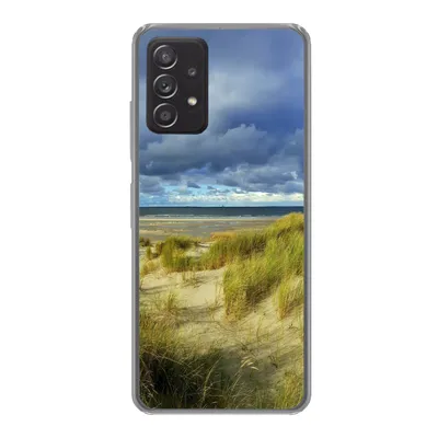Produktbild von MuchoWow® Handyhülle Schutzhülle Hülle für Samsung Galaxy A33 5G Nordsee - Vlieland - Dünen Silikon Softcase Handy Hülle - Kartenhalter