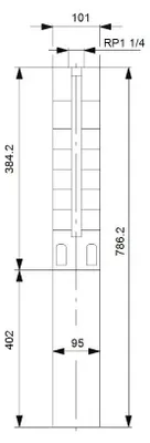 Produktbild von Grundfos Unterwasserpumpe SP3A-15 380V o.RV, 1 Stk.