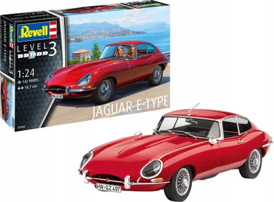 Image de Revell Jaguar E-Type (Coupé) 1:24