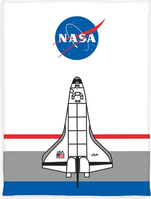 Produktbild von Flanell-Decke 130x170cm NASA