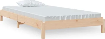 Obrázek produktu pro vidaXL Stohovací postel 90x190 cm Borovicový masiv