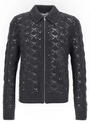 Produktbild von Jil Sander Cardigan aus Wolle in Grau