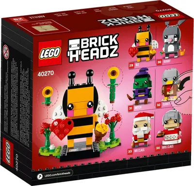 Produktbild von LEGO® Brickheadz 40270 Valentinstags-Biene