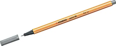 Produktbild von Fineliner - STABILO point 88 - Einzelstift - hellgrau