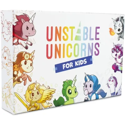 Produktbild von Asmodee Unstable Unicorns Kids Edition, Kartenspiel, 6 Jahr(e)
