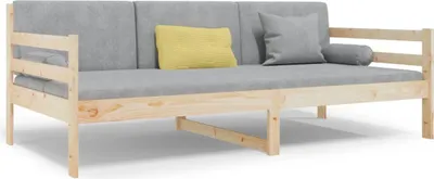 Obrázek produktu pro vidaXL Denní postel bez matrace 90x190 cm z masivního borovicového dřeva