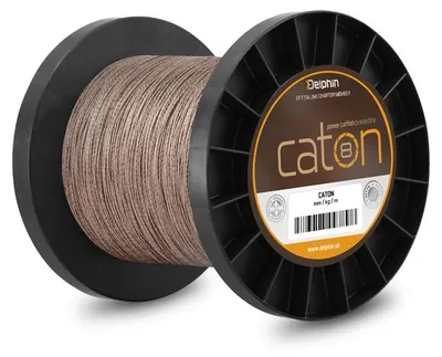 Obrázok produktu pre Vlasec Caton hnedý – 0,63 mm, nosnosť 68,20 kg, dĺžka 1000 m
