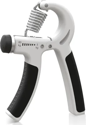 Imagen del producto de Entrenador de manos ajustable, de 5 a 60 kg, para ejercitar los dedos y la muñeca, fortalecer el antebrazo, ideal para entrenamiento de fuerza
