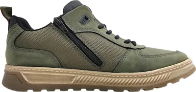 Image de Chaussures de ville Rieker pour hommes, lacets, couleur verte, style décontracté
