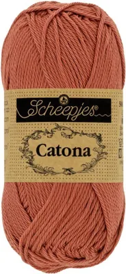 Produktbild von Scheepjes Catona 10g (504) - Brick Red