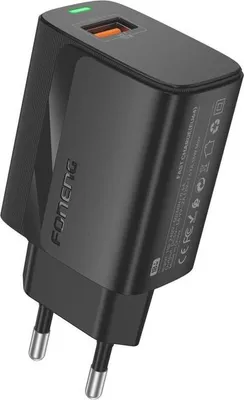 Zdjęcie produktu dla Ładowarka Foneng Eu64 Usb-A Czarna