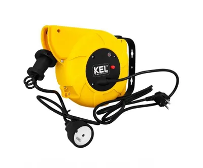 Image de Câble d'extension automatique enrouleur ; H05VV-F ; 3 x 1 ; 11 + 2 mètres