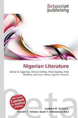 Produktbild von Nigerian Literature