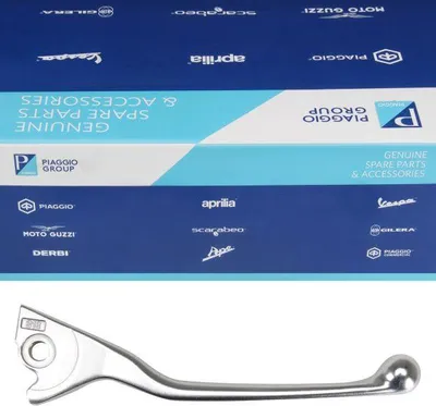 Produktbild von Bremshebel Bremsgriff rechts silber für Piaggio Fly Liberty NRG TPH / Aprilia Scarabeo / Vespa GTS LX Primavera S Sprint