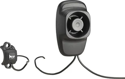Produktbild von Busch+Müller E-Bike Hupe schwarz - Elektrische Fahrradhupe für E-Bikes