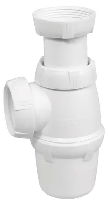 Obrázek produktu pro Odpadní sifon umyvadlo - Nastavitelný - Průměr 40 mm - Bílá