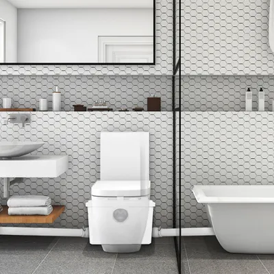 Produktbild von YZNAHRE Hebeanlage Fäkalienpumpe 700W Schmutzwasserpumpen Wasserpumpen mit Kohlefilter für Toilette, Waschbecken und Badewanne Haushaltspumpe