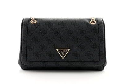 Produktbild von GUESS Damen Schultertasche Noelle Coal Logo : grau-13 Farbsortierung: grau-13