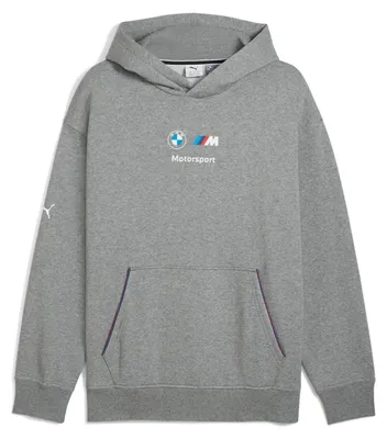 Produktbild von Puma BMW MMS ESS+ Fleece Hoodie Pullover Herren, Größe:L, Farbe:Grau