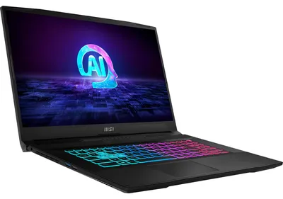 Produktbild von MSI Katana A17 AI B8VF-866, AMD Ryzen™ 7, 3,8 GHz, 43,9 cm (17.3"), 1920 x 1080 Pixel, 16 GB, 1 TB