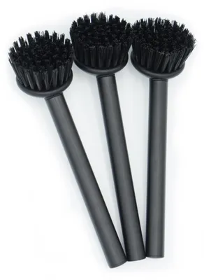 Immagine prodotto di Omgoods - Set di 3 spazzole per la pulizia dei piatti, colore nero